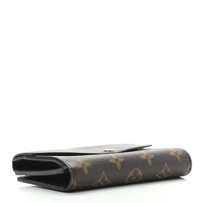 Louis Vuitton Monogram Pallas Compact Wallet Black 5 of 8