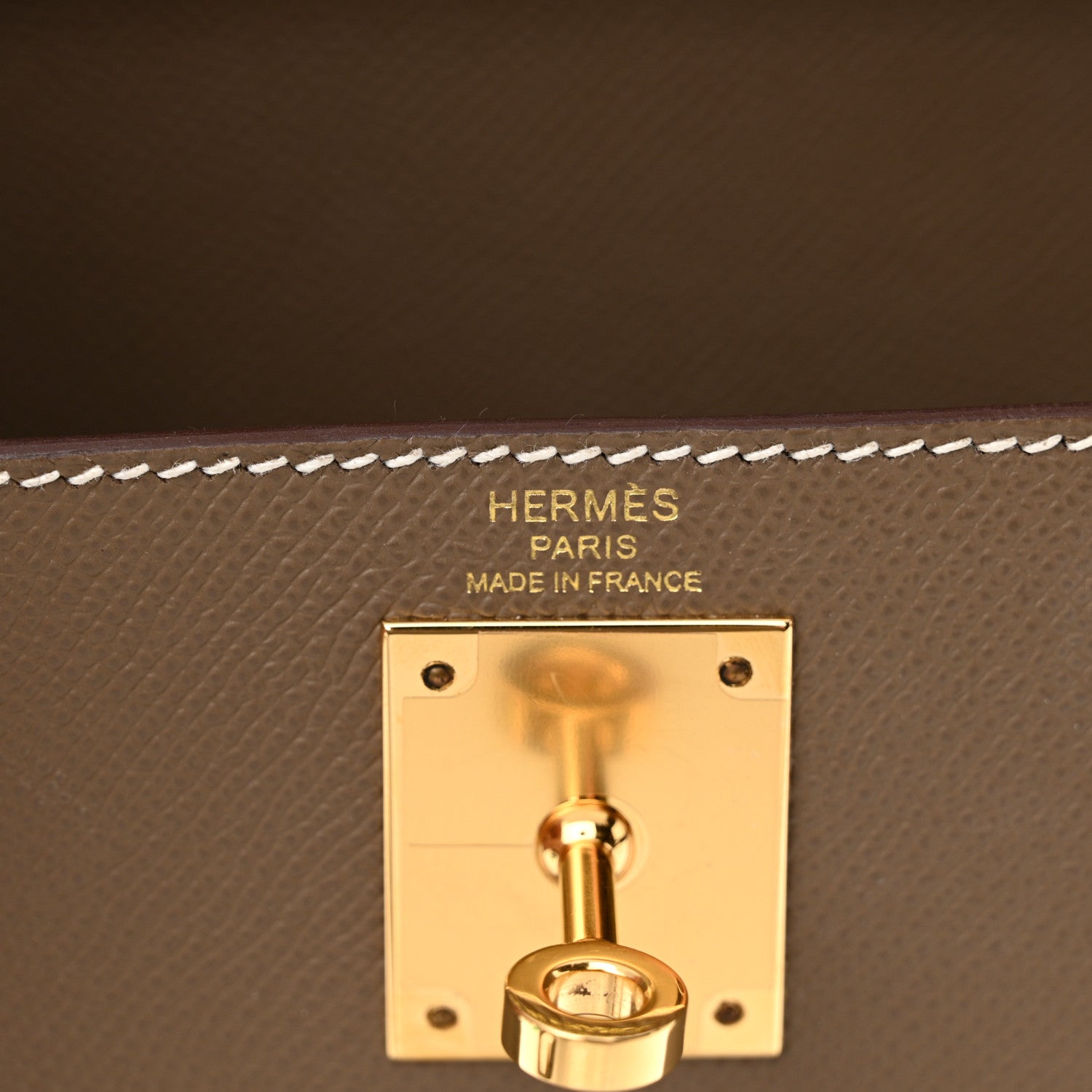 Hermes Epsom Kelly Sellier 28 Etoupe 6 of 12