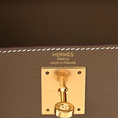 Hermes Epsom Kelly Sellier 28 Etoupe 6 of 12
