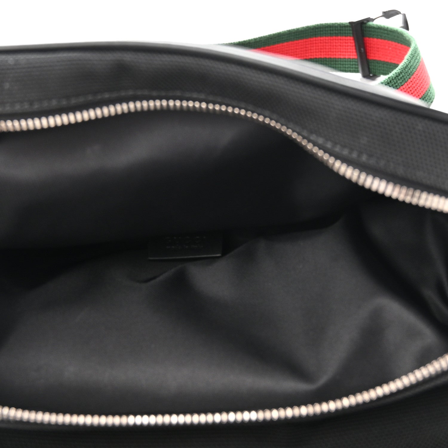 Gucci Techno Canvas Web Large Belt Bag Black 6 of 11