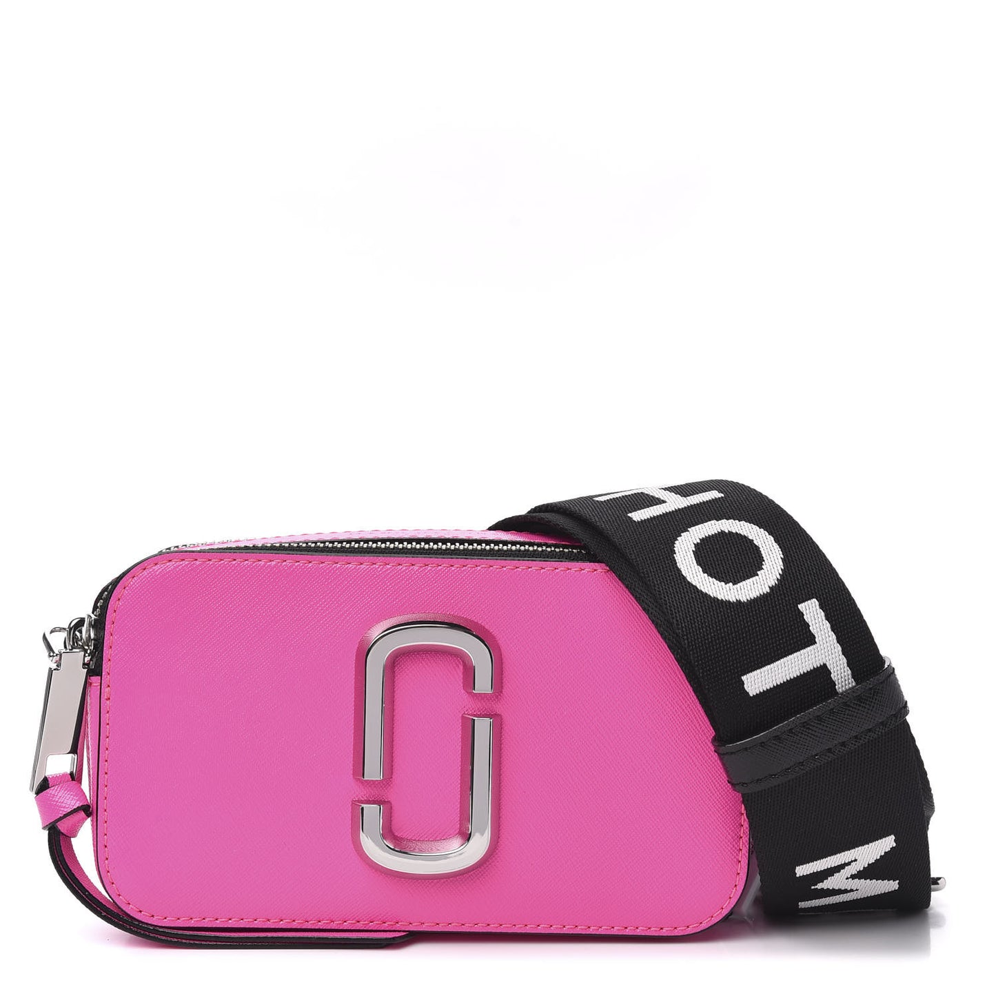 Saffiano Small Snapshot Camera Bag Pink
