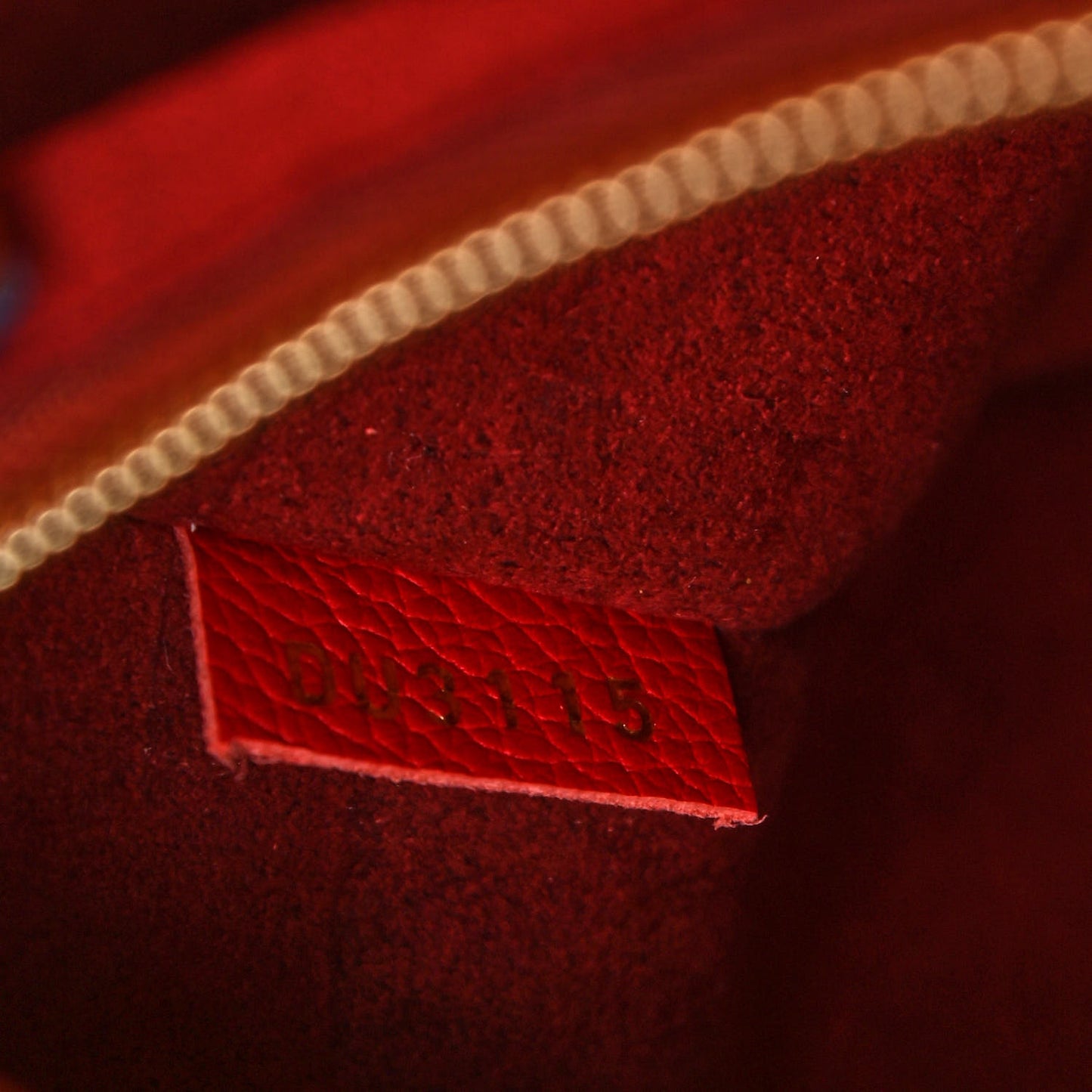 Calfskin Monogram Kimono Tote Cherry