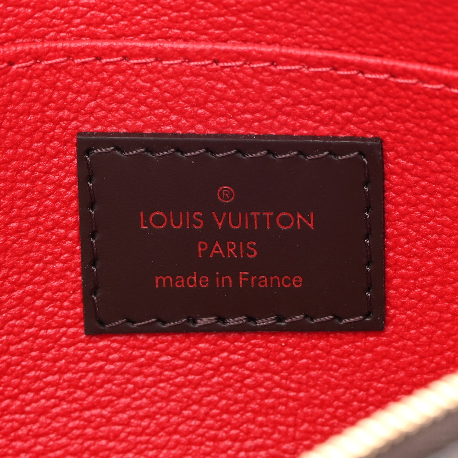 Louis Vuitton Damier Ebene Cosmetic Pouch 6 of 7