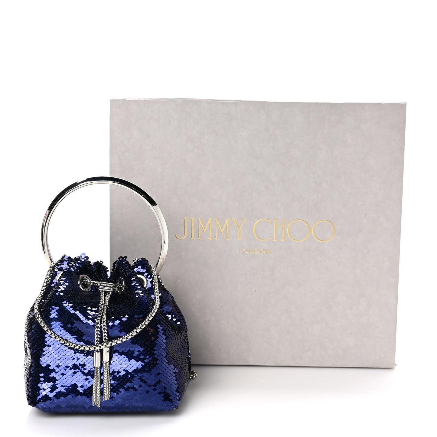 Sequin Paillettes Micro Bon Bon Bag Ink