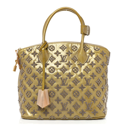 Louis Vuitton Patent Lambskin Fascination Lockit Moutarde 1 of 13