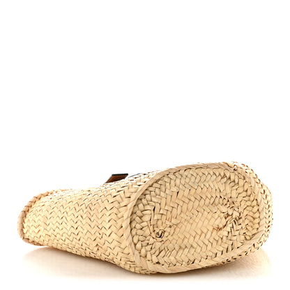 Loewe Raffia Basket Tote Bag Natural Tan 4 of 11