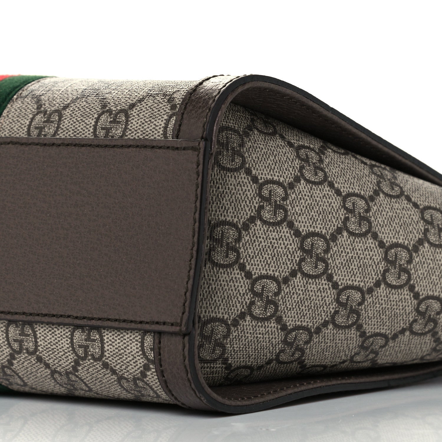 Gucci GG Supreme Monogram Small Ophidia Tote Bag Brown 11 of 13