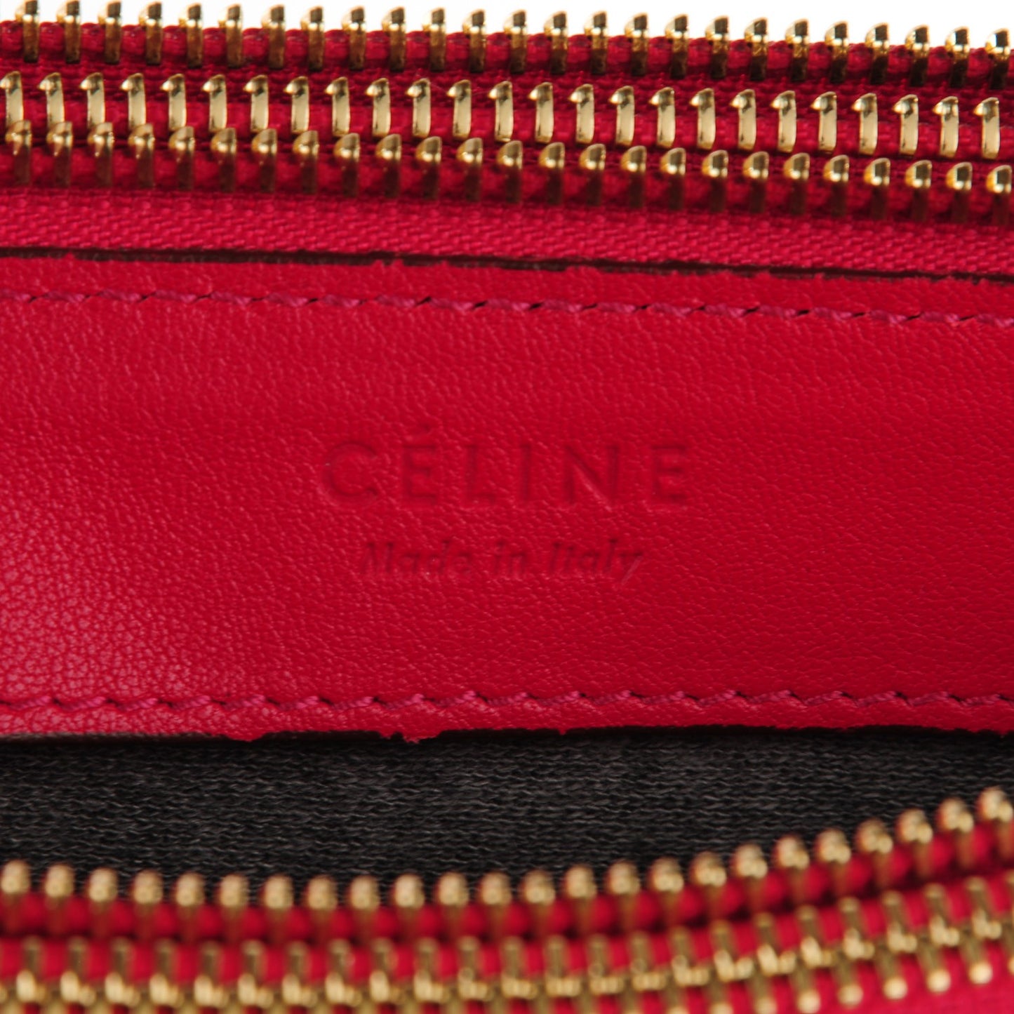 Lambskin Large Trio Crossbody Bag Fuchsia