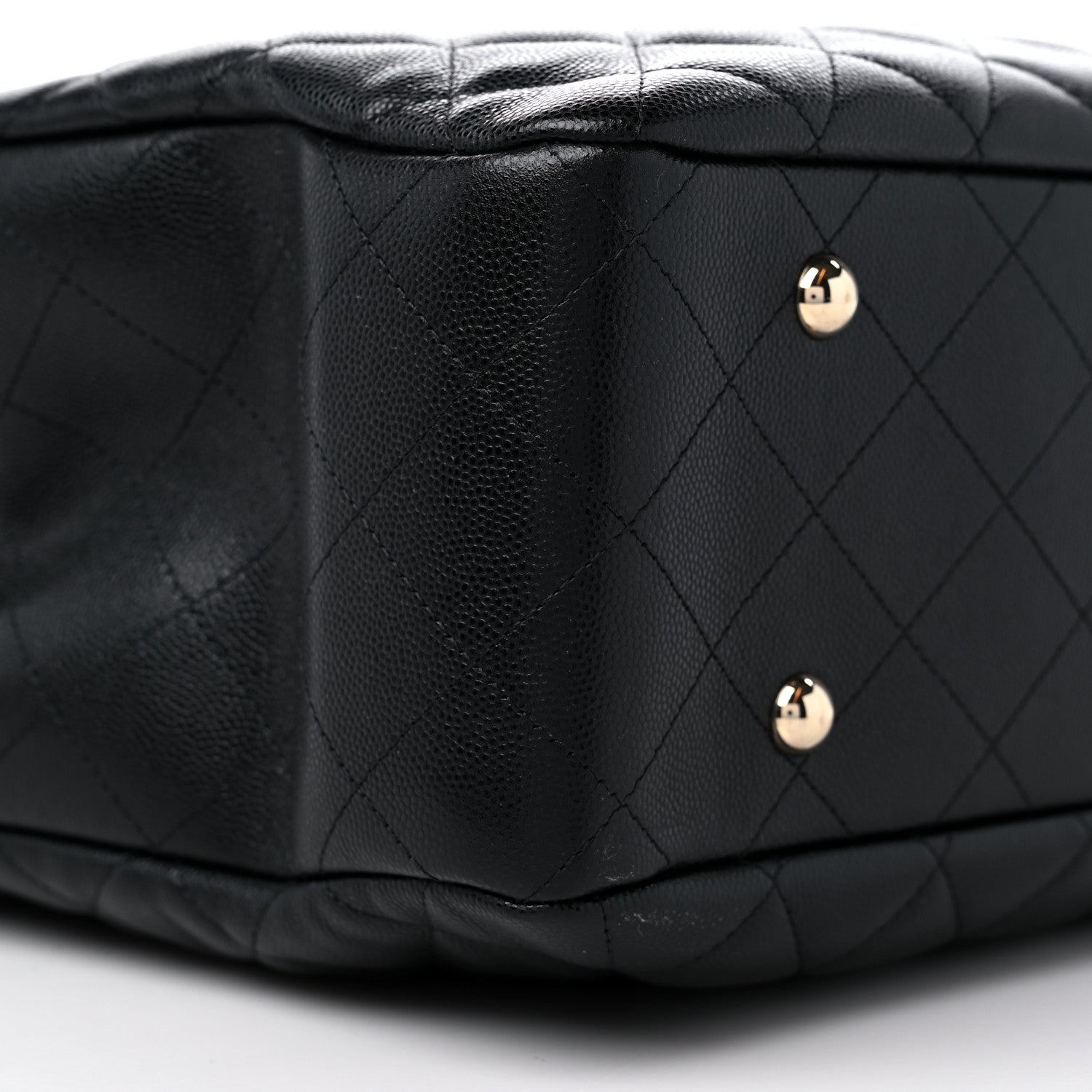 Chanel Caviar Quilted Large Shopping Tote Black 7 of 9