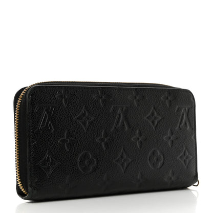 Louis Vuitton Empreinte Zippy Wallet Black 3 of 8