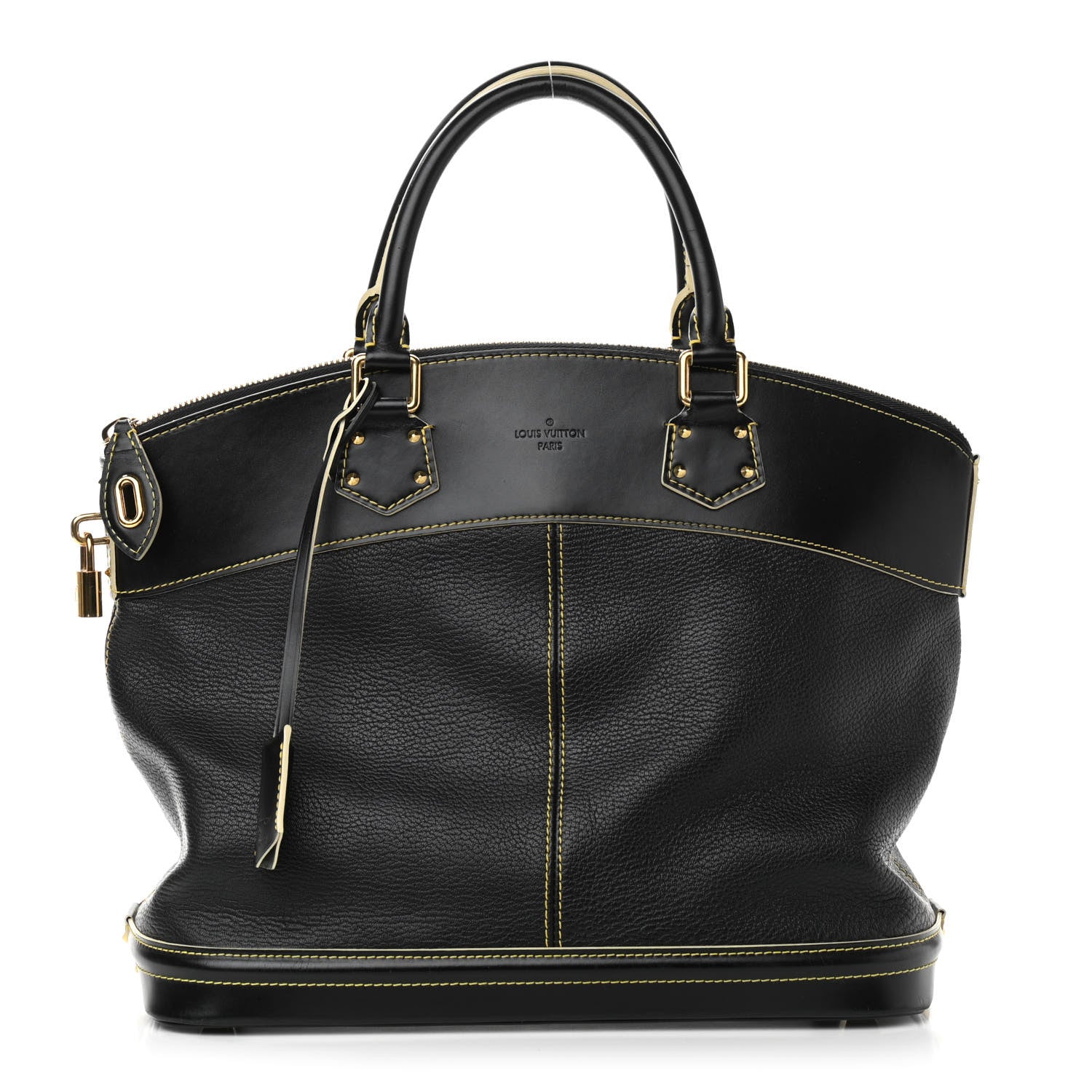 Louis Vuitton Suhali Lockit MM Black 1 of 11