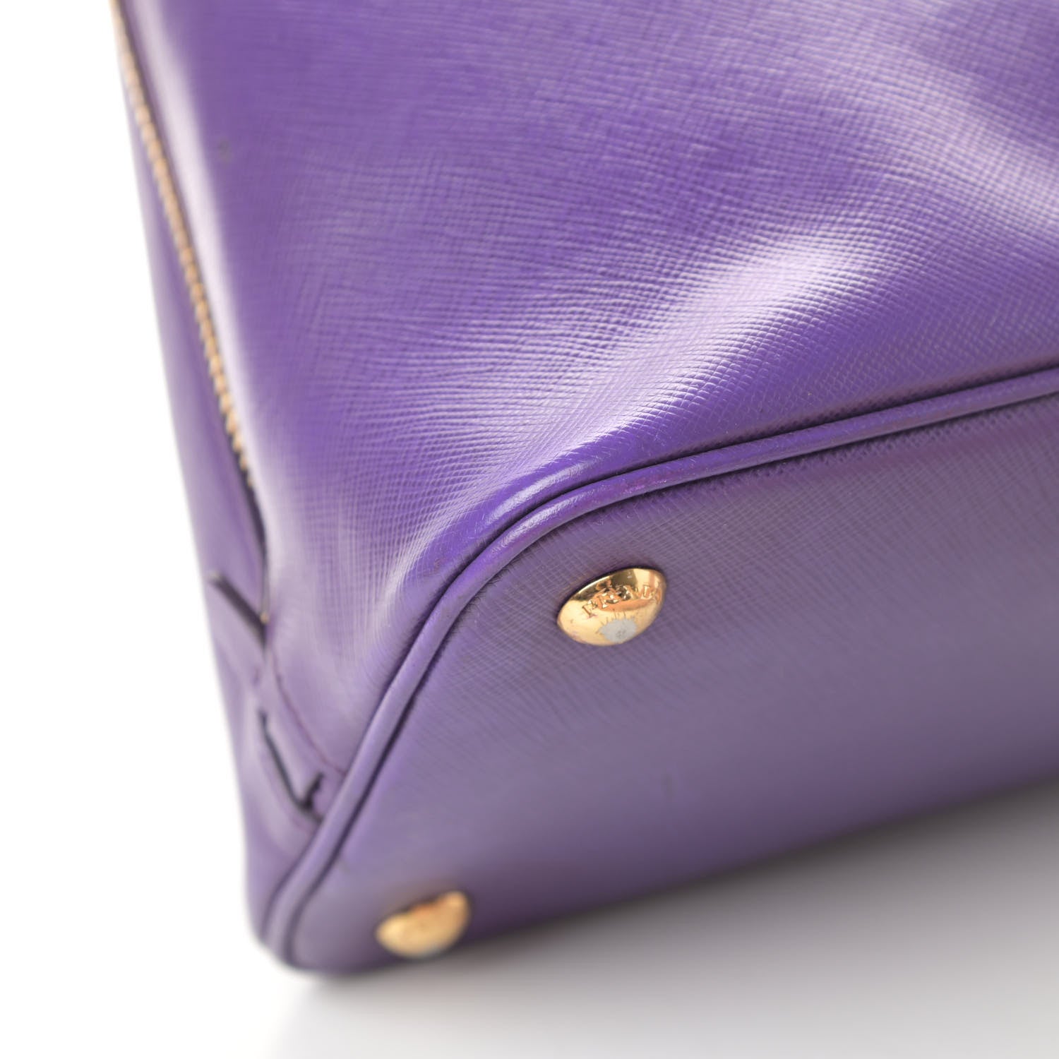 Prada Saffiano Lux Large Promenade Tote Viola 13 of 16