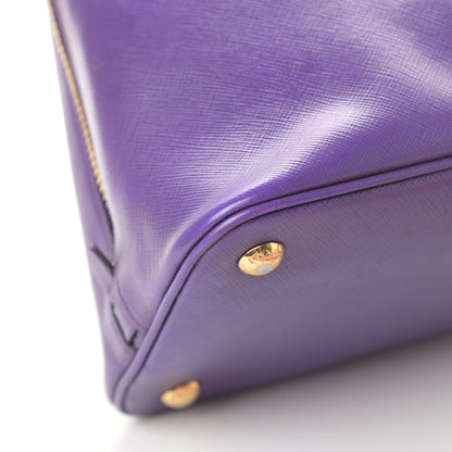 Prada Saffiano Lux Large Promenade Tote Viola 13 of 16