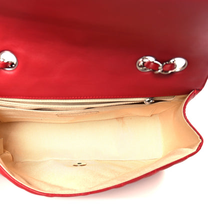 Chanel Lambskin Medium Coco Rider Flap Red 5 of 11