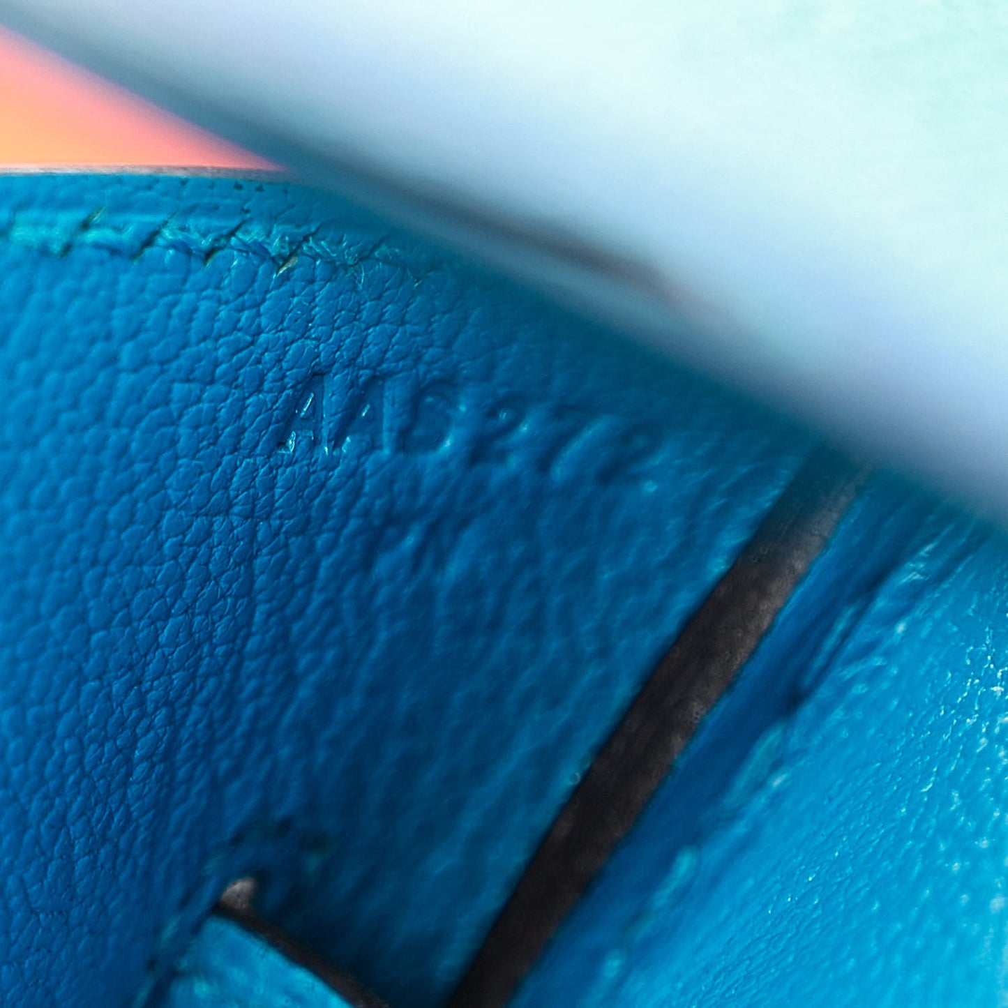 Epsom Birkin 35 Bleu Zanzibar