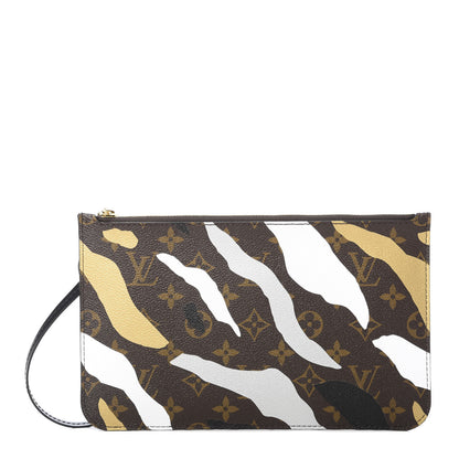 Louis Vuitton X LOL Monogram Neverfull MM GM Pochette Gold Silver 1 of 7