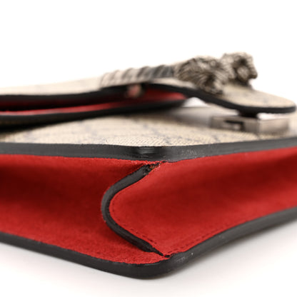 Gucci GG Supreme Monogram Mini Dionysus Shoulder Bag Hibiscus Red 9 of 11