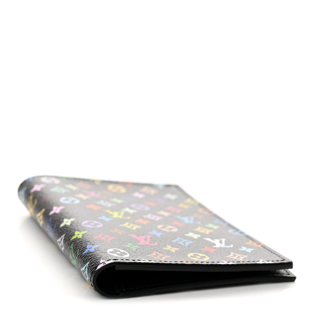 Louis Vuitton LV X TM Monogram Multicolor Passport Cover Black 4 of 7
