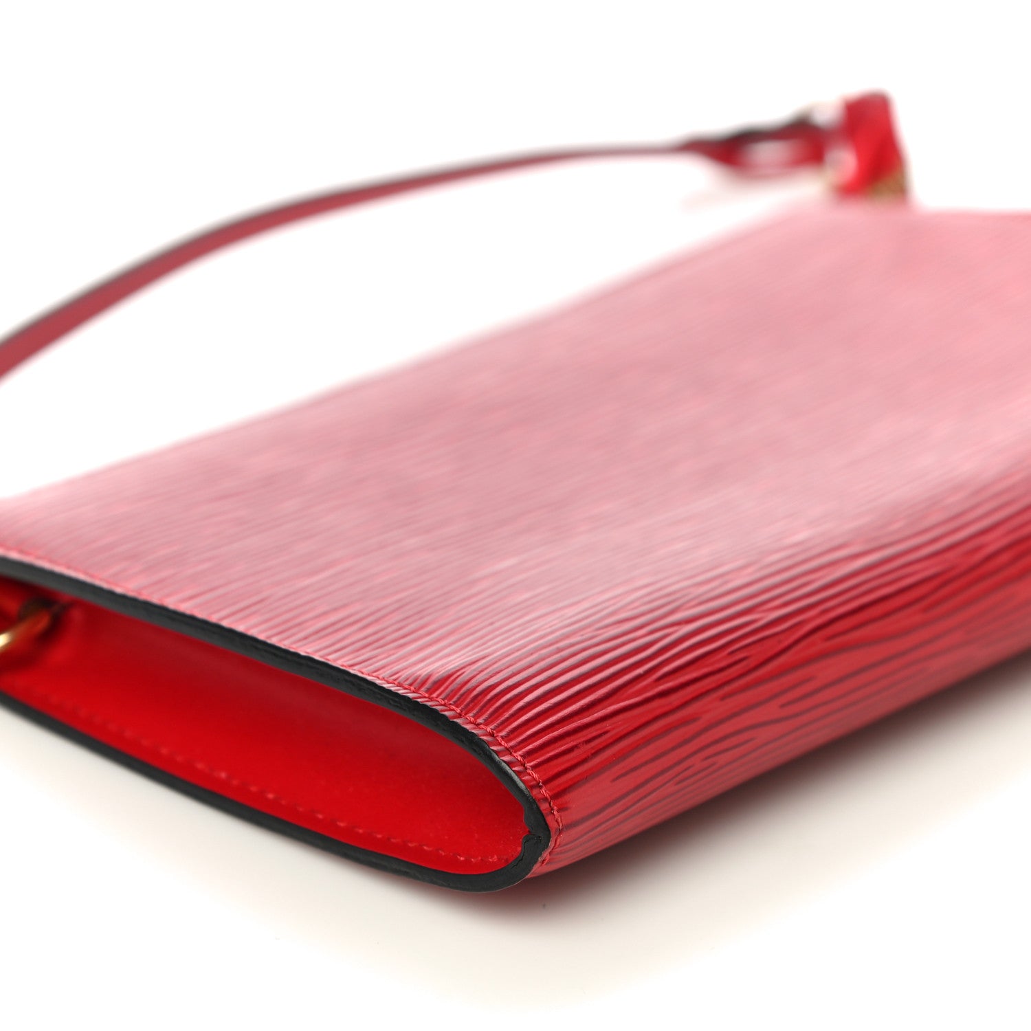 Louis Vuitton Epi Pochette Accessories 24 Castillan Red 10 of 11