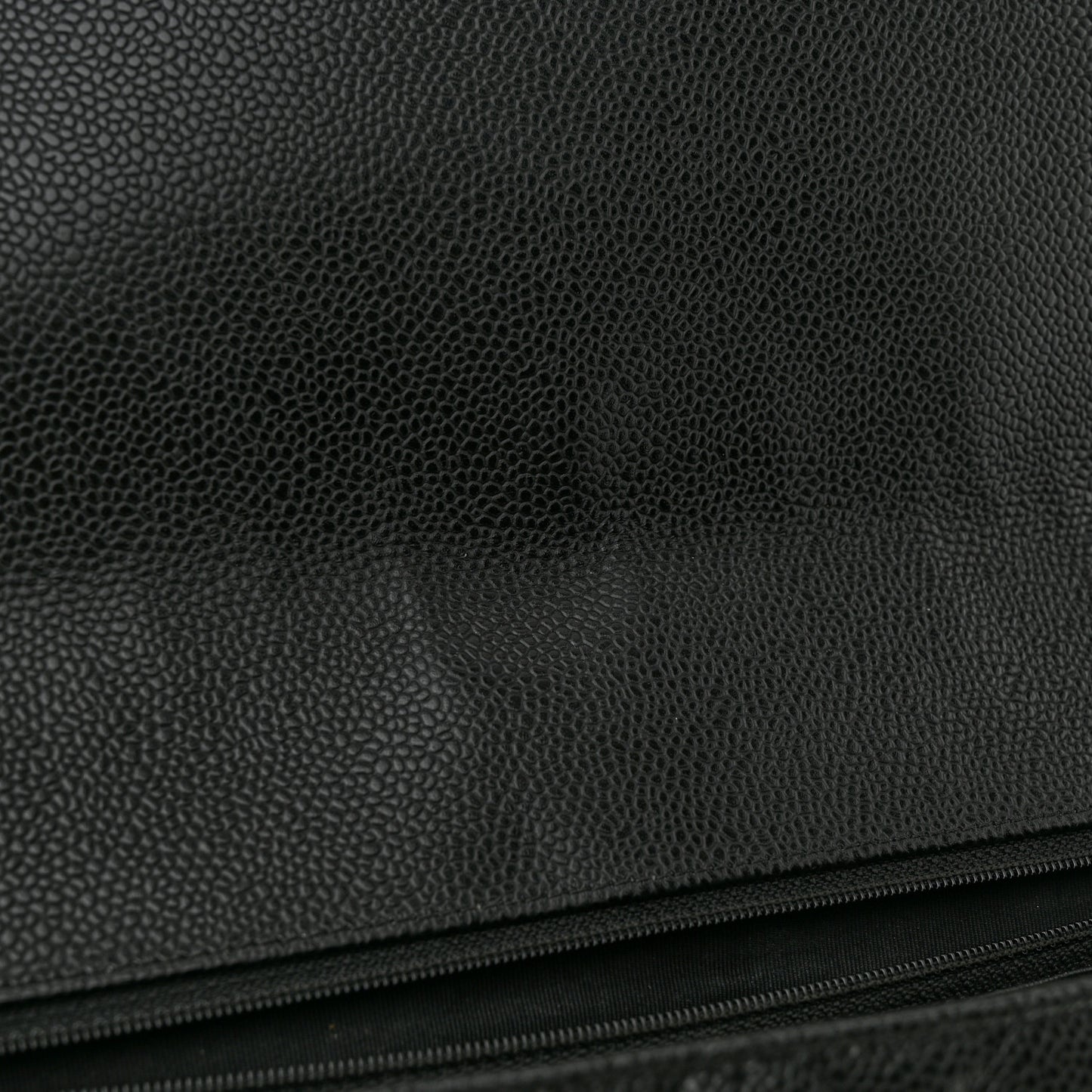 Caviar Quilted Maxi Single Flap Black