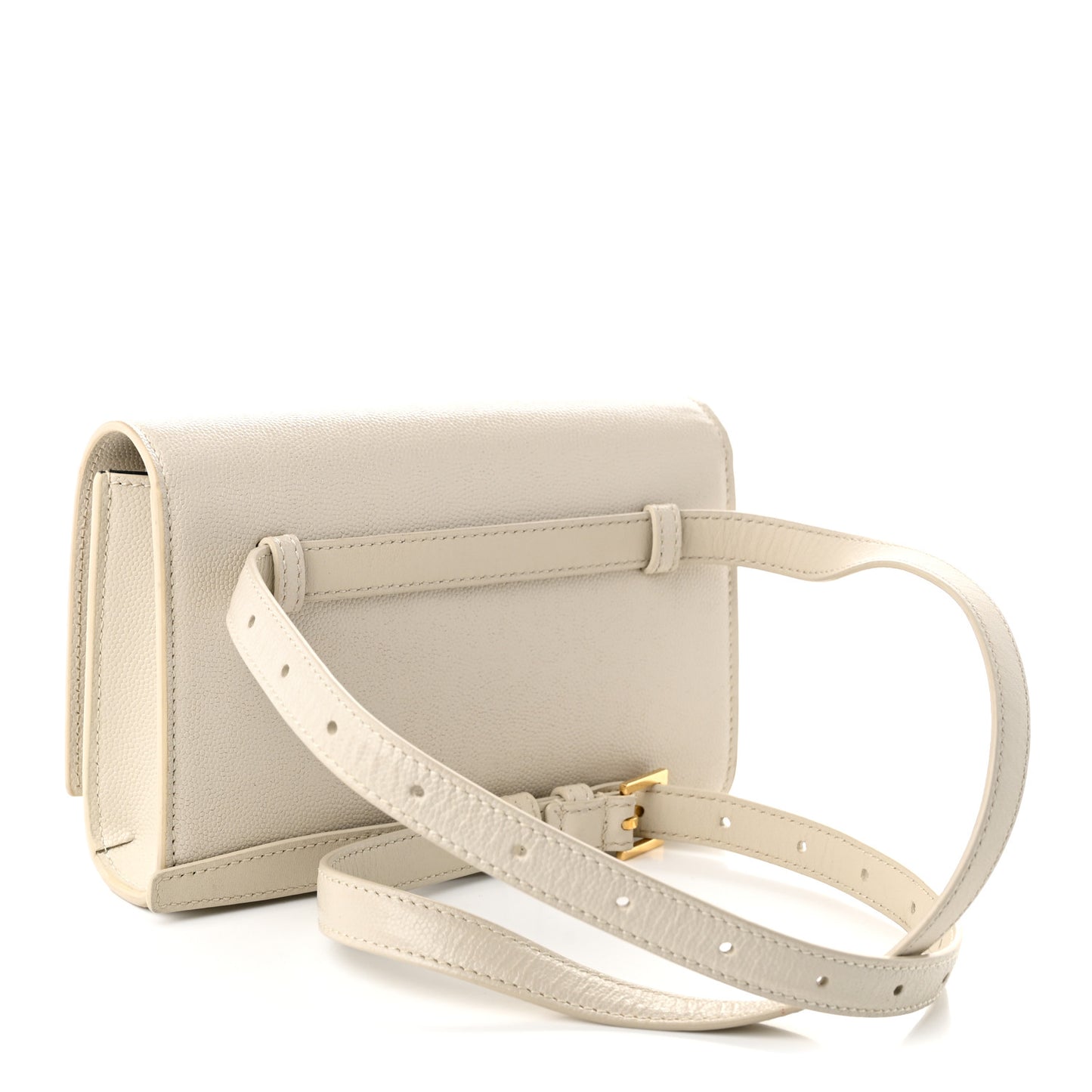 Grain De Poudre Monogram Kate Belt Bag Crema Soft