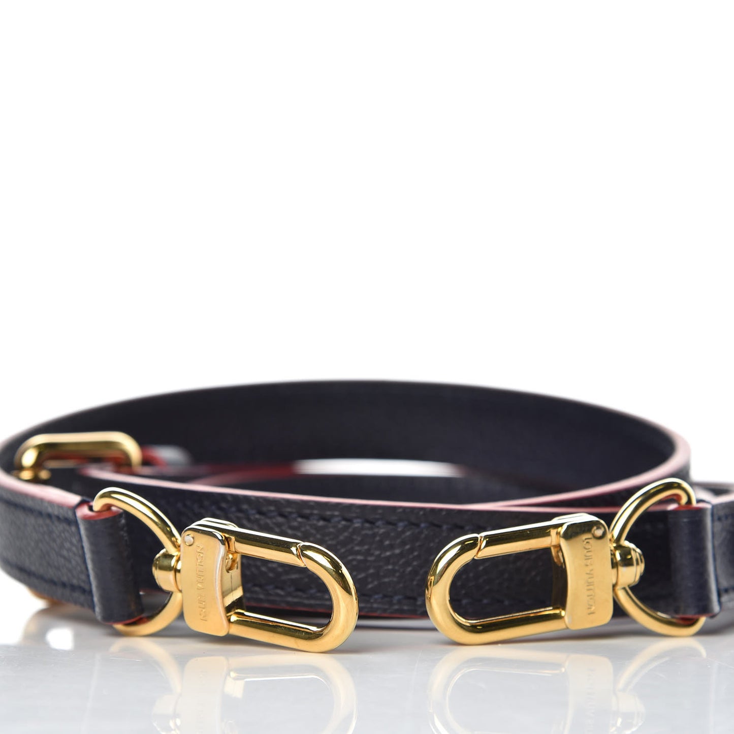 Calfskin Pochette Metis Shoulder Strap Marine Rouge