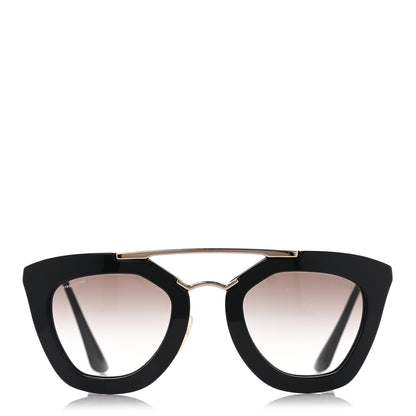 Prada Acetate Cinema Sunglasses SPR 09Q Black 3 of 9