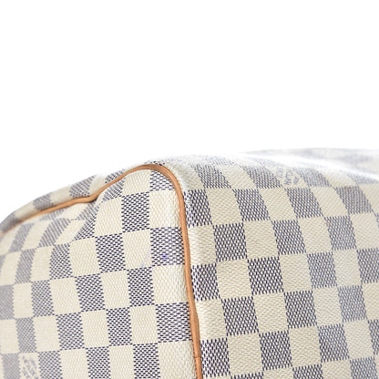Louis Vuitton Damier Azur Speedy 30 14 of 17