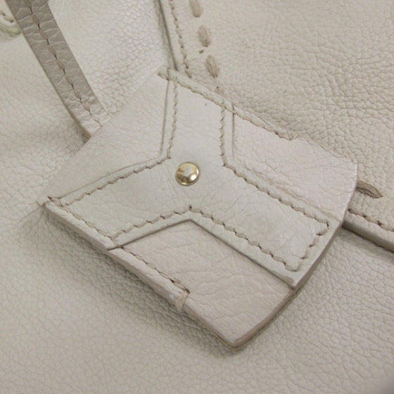 Saint Laurent Leather Large Muse Ivory 12 of 13