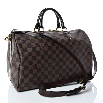 Louis Vuitton Damier Ebene Speedy Bandouliere 35 3 of 20
