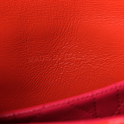 Christian Dior Lambskin Cannage Mini Miss Dior Flap Orange 7 of 9