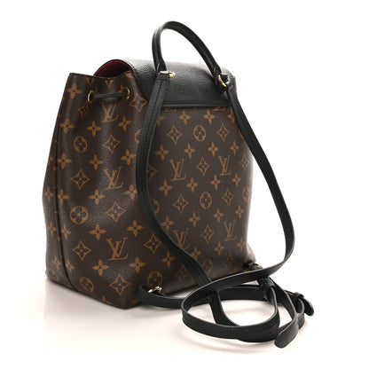 Louis Vuitton Monogram Montsouris PM Black 3 of 9