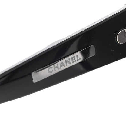 Chanel Acetate Polarized Butterfly CC Sunglasses 5412 Black 5 of 7