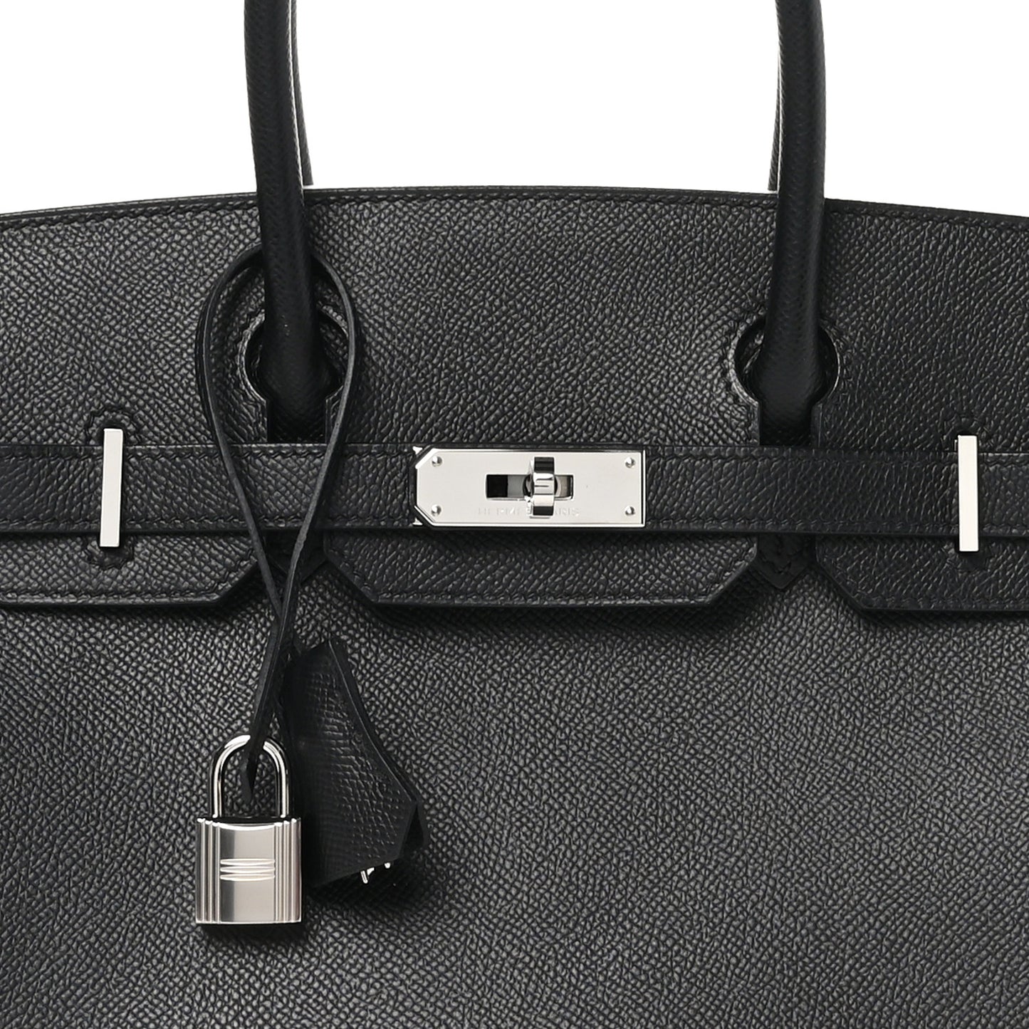 Epsom Birkin 30 Black