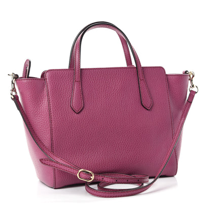Gucci Dollar Calfskin Mini Swing Top Handle Bag Peonia Flower 3 of 9