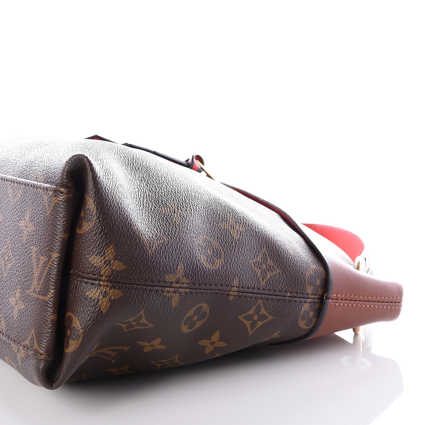 Monogram Tuileries Besace Caramel Rouge