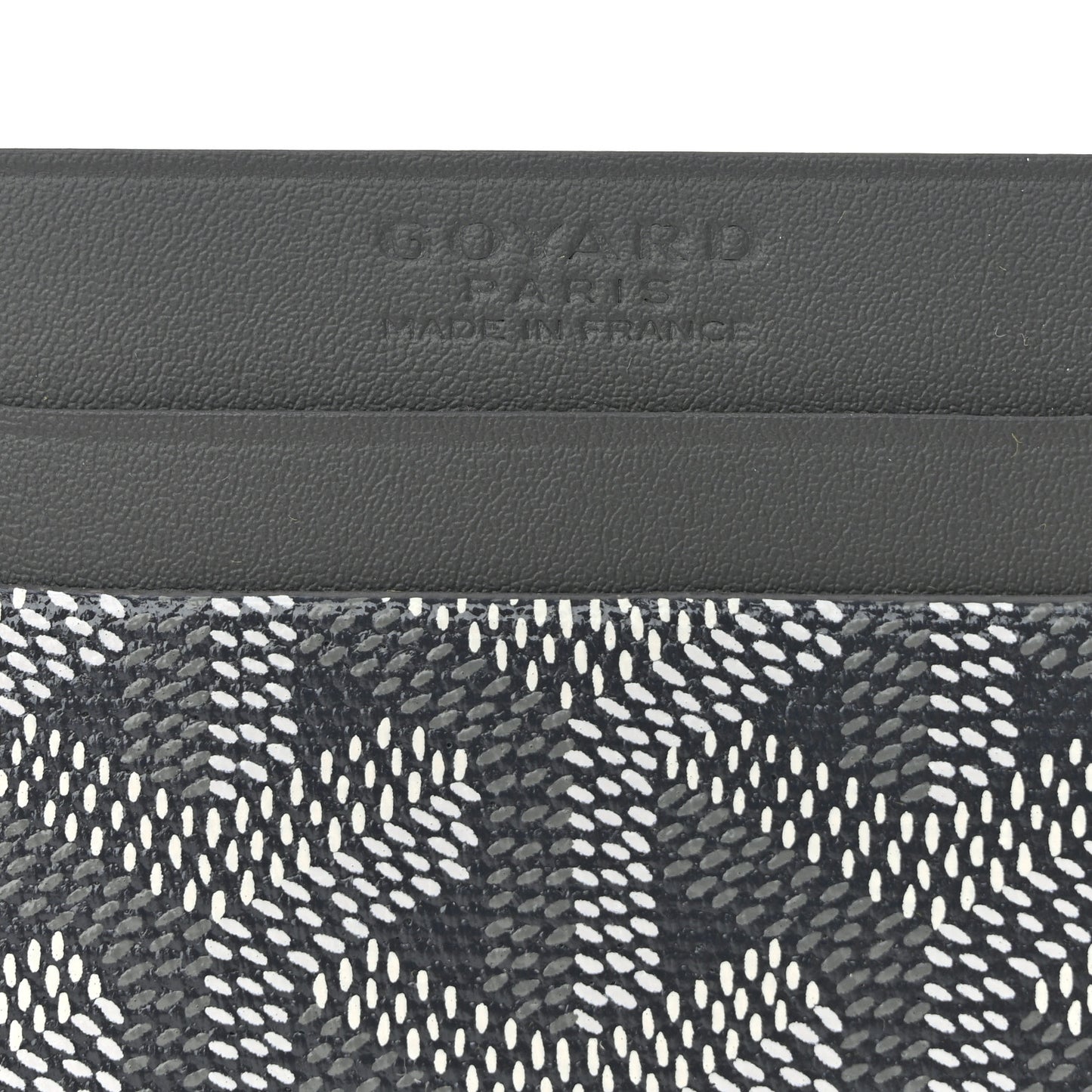 Goyardine Saint Sulpice Card Holder Grey
