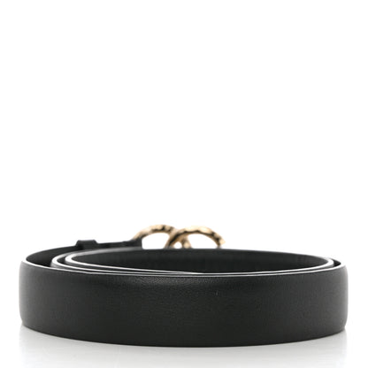 Chanel Calfskin Crystal Metal Quilted CC Belt 80 32 Black 1 of 7