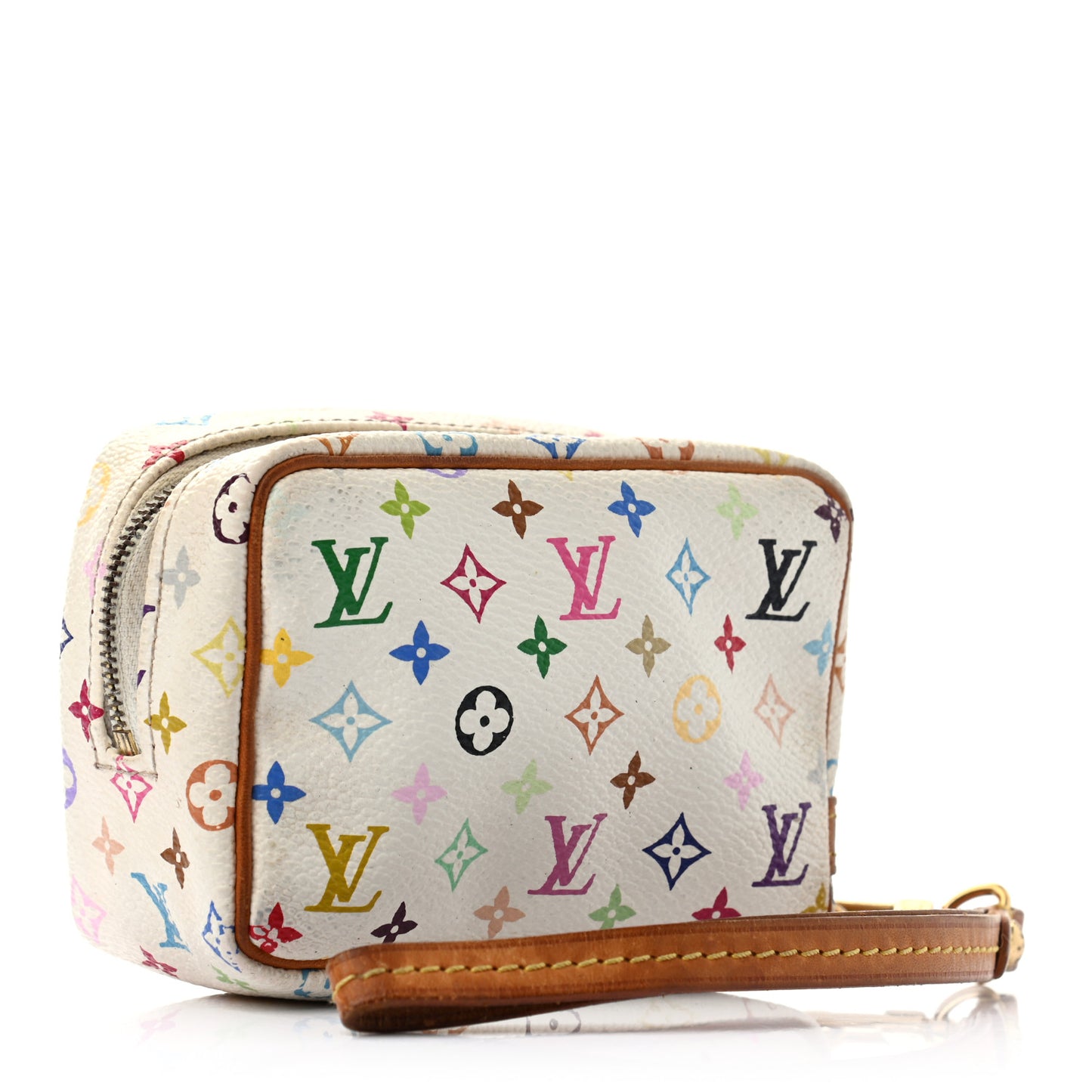 Monogram Multicolor Trousse Wapity White