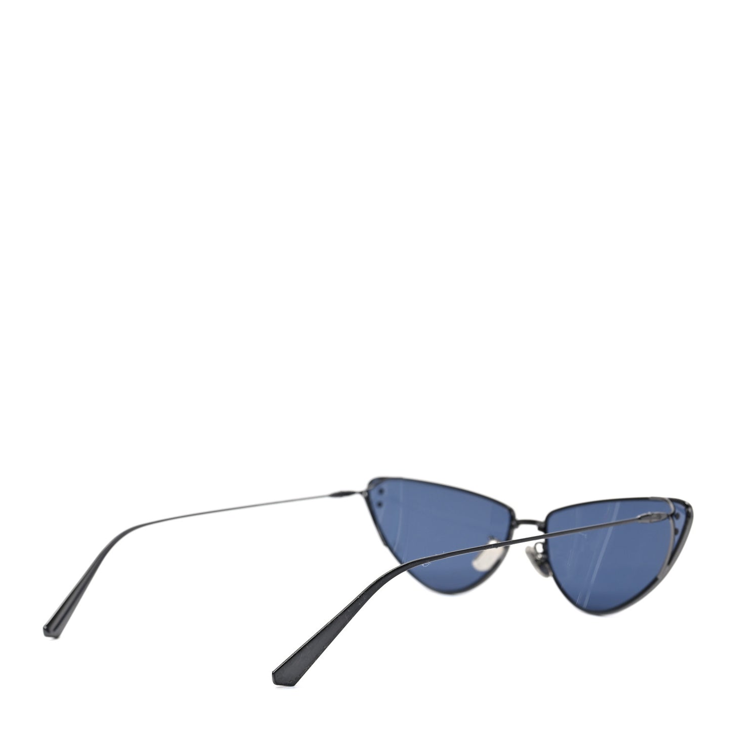 Cat Eye Miss Dior B1U Sunglasses Blue Gunmetal