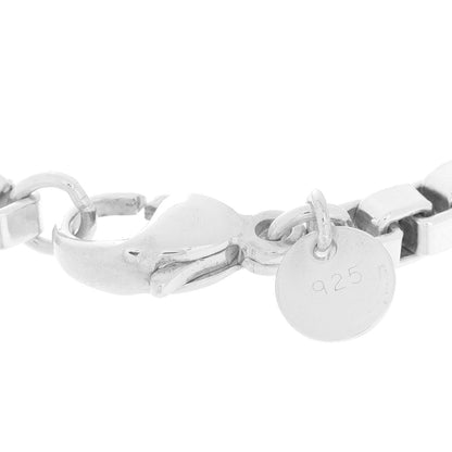 Tiffany Sterling Silver 4mm Venetian Link Bracelet 5 of 6