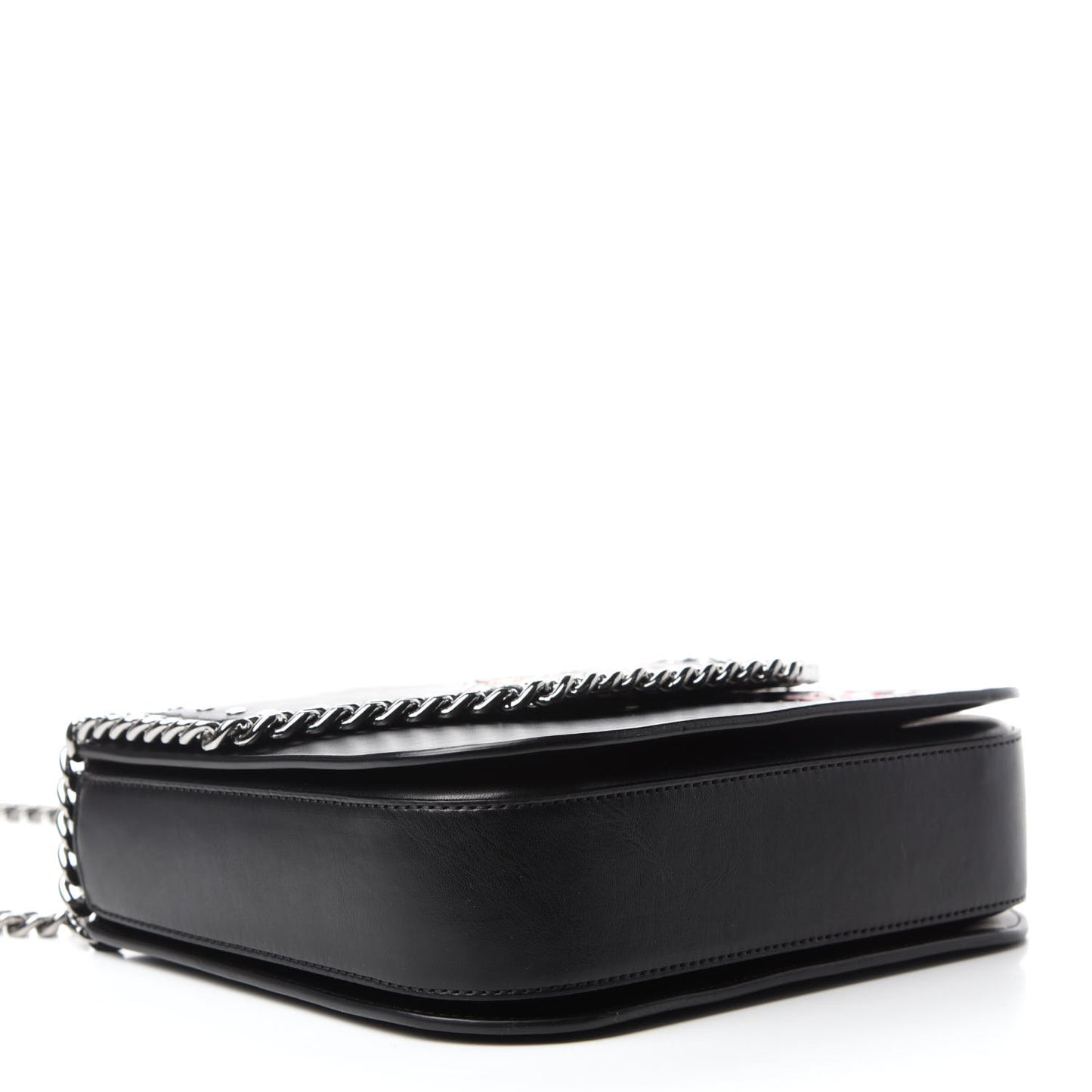 Eco Alter Nappa Medium Falabella Box Bird Shoulder Bag Black