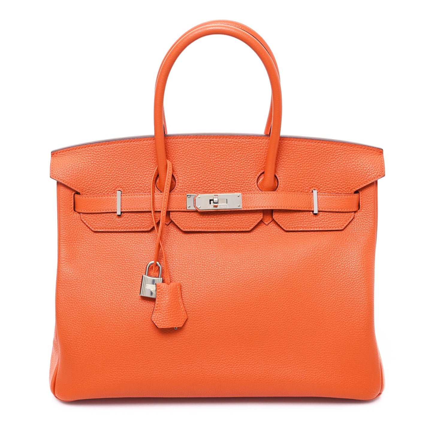 Togo Birkin 35 Orange