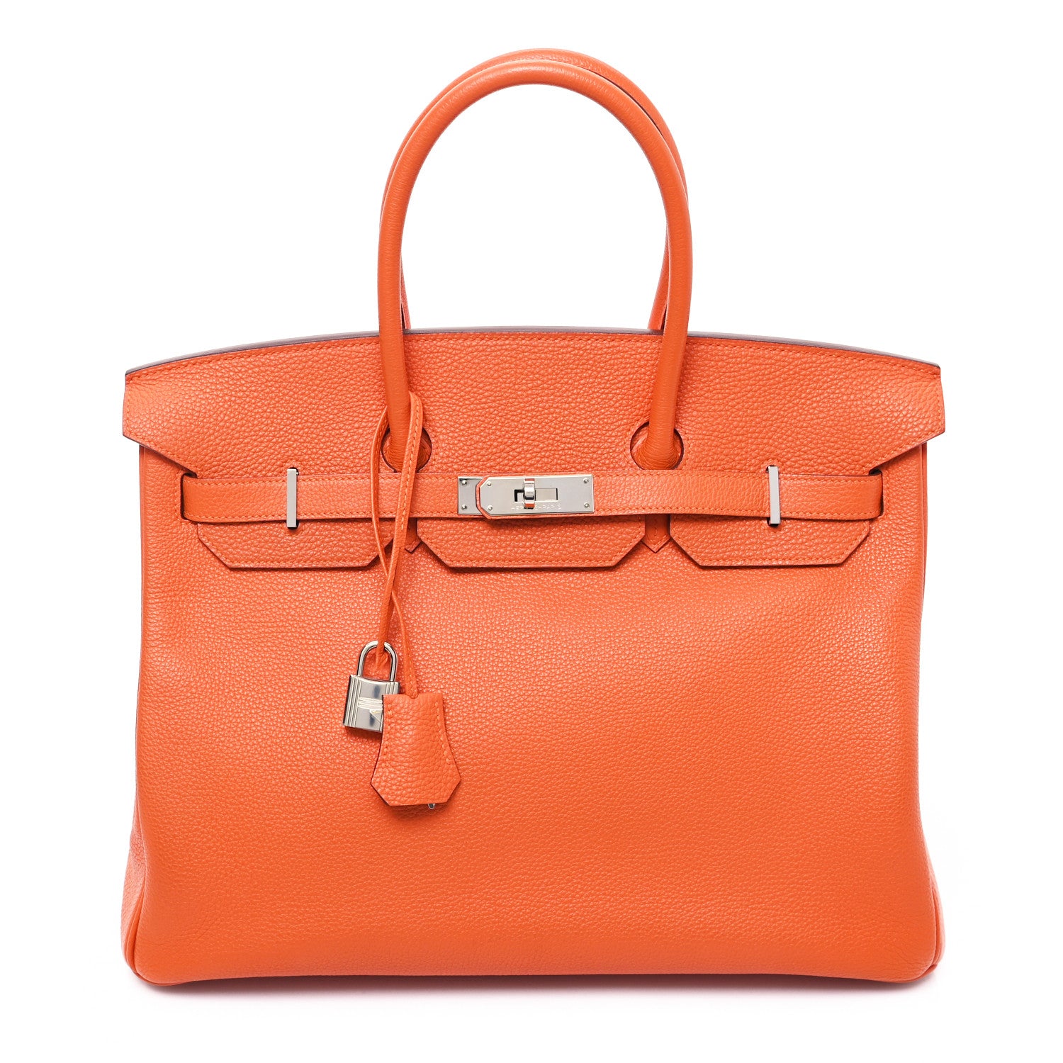 Hermes Togo Birkin 35 Orange 1 of 11