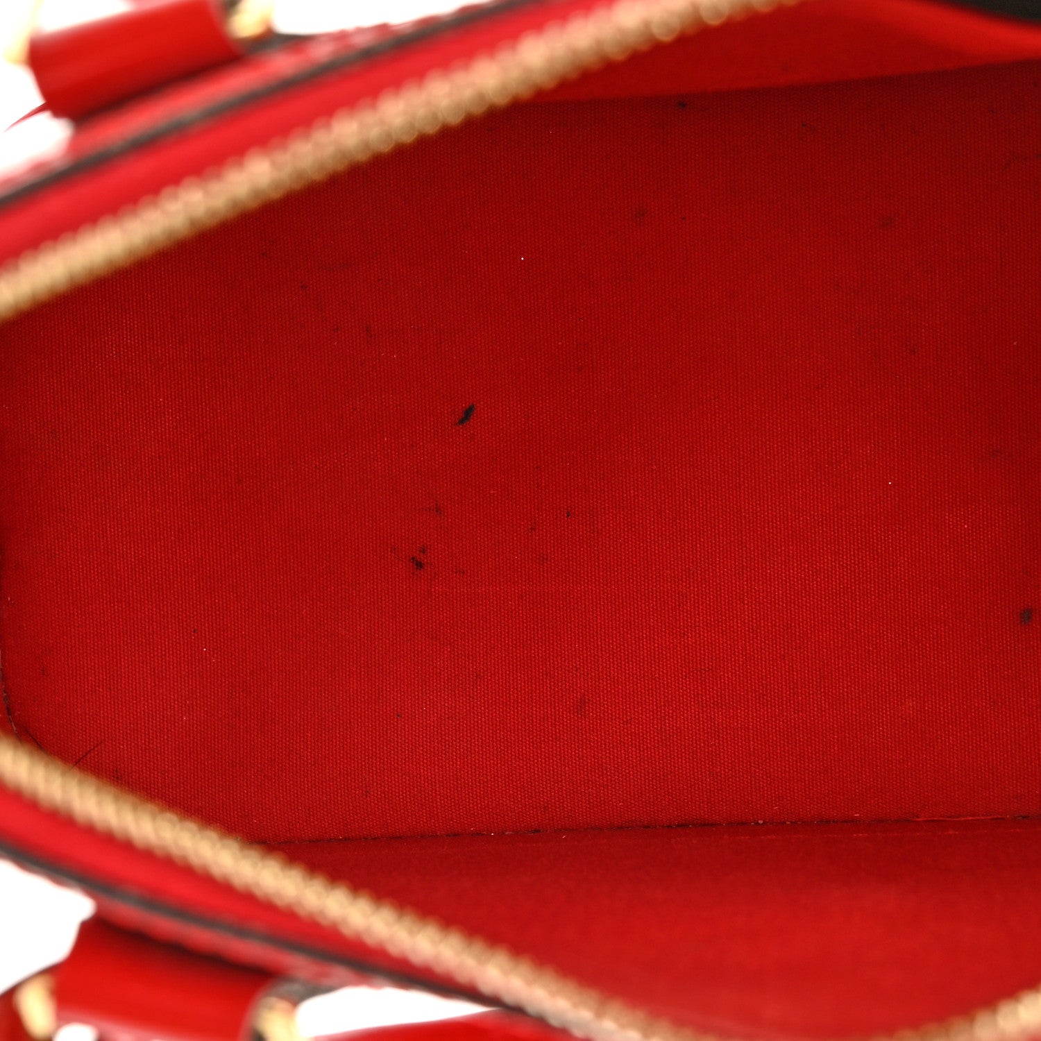 Louis Vuitton Vernis Alma BB Rouge Grenadine 8 of 12