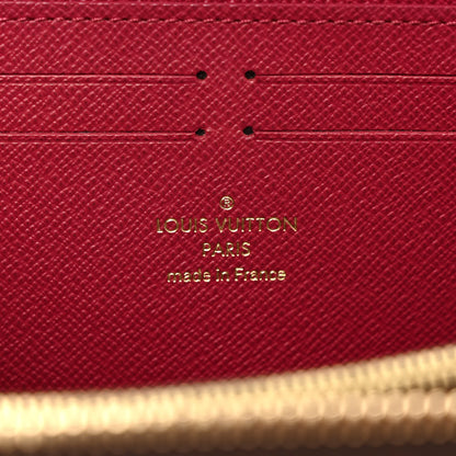 Louis Vuitton Monogram Clemence Wallet Fuchsia 6 of 6