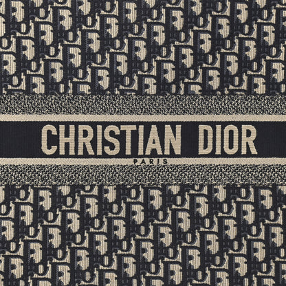 Christian Dior Oblique Book Tote Blue Multicolor 8 of 10