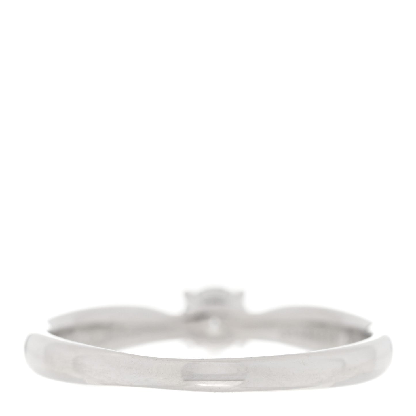 Platinum Diamond .20ct Harmony Solitaire Engagement Ring 51 5.75