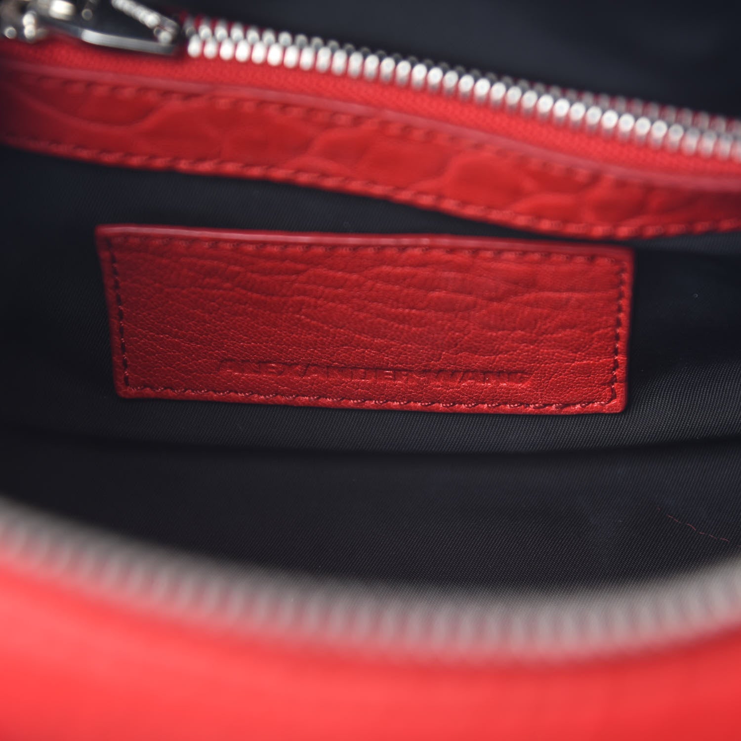 Alexander Wang Pebbled Lambskin Mini Rockie Cult Rhodium Hardware 5 of 7