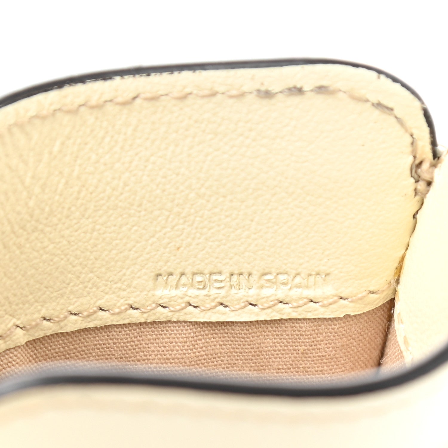 Chloe Smooth Calfskin Walden Card Holder Pastel Grey 6 of 7
